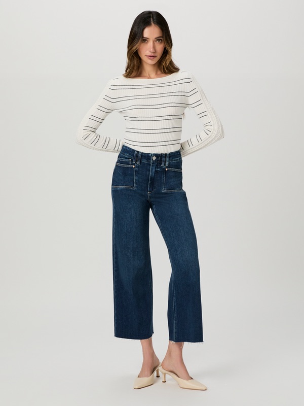 Paige Anessa Wide Leg Jean